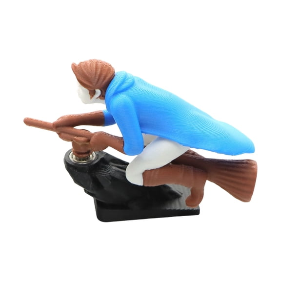 AOOOWER Witch and Wizard Dashboard Drift Ornaments, Fun Drift Turn Wizard Decor, Fantasy Car Decoration Gifts for Enthusiasts Vehicle Interior Dashboard Drifting