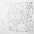 thumbnail image 1 of Ahgly Company Indoor Square Abstract Gray Contemporary Area Rugs, 7' Square, 1 of 1