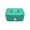 Green, variant on Kids with Lockable Cover 4.53" x 3.35" with Handle Cash Storage Box Key Lock Cash Box Money Organizer Metal GREEN