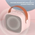 thumbnail image 4 of serony Mini Haut-Parleur Extérieur DSP2 Karaoké national Haut-Parleur Bluetooth portable avec Ensemble microphone, 4 of 9
