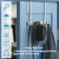 thumbnail image 4 of VIIWII Coat Rack over The Door Hooks Metal for Hanging Clothing 6 Hooks Bathroom Towel Holder, 4 of 5