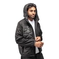 thumbnail image 4 of X RAY Jeans Mens Quilted Jacket with Hood, Black, M, 4 of 8