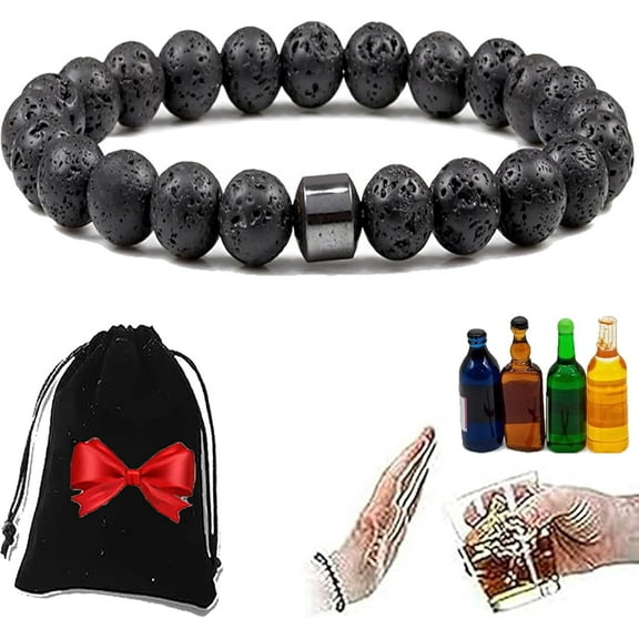 4 PCS Glame Anti Alcohol Bracelet for Women/Men to Reduce the Urge to Drink Cravings, Effective in Reducing Alcohol Consumption