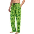 thumbnail image 4 of GZHJMY St. Patrick's Day Pajama Pants for Men, Lounge Pants Lightweight Men Pajama Bottoms with Drawstring Pockets, Christmas New Year Birthday Gifts, X-Large, 4 of 6