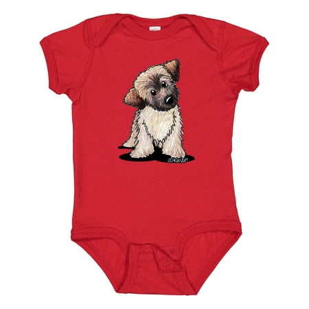 

Inktastic Soft Coated Wheaten Boys or Girls Baby Bodysuit