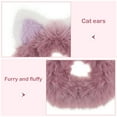 thumbnail image 3 of Raindrops Cat Ear Hair Scrunchies Fluffy Hair Ties Ponytail Holder for Kids 6Pcs, 3 of 7