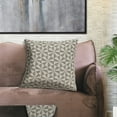 thumbnail image 2 of Parkland Collection Dorri 16x16" Geometric Cotton Throw Pillow in Beige/Brown, 2 of 8