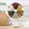 thumbnail image 4 of Granos Montado En La Pared Dispensador De Alimentos Secos De 5 Compartimentos Contenedor De Cereales Giratorio Para Utensilios De Cocina Noticed HA044300-01, 4 of 6