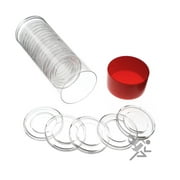 1 Airtite Coin Holder Storage Container & 20 Direct Fit H-27 Air-Tite Coin Holder Capsules for 1/2oz Gold Eagles