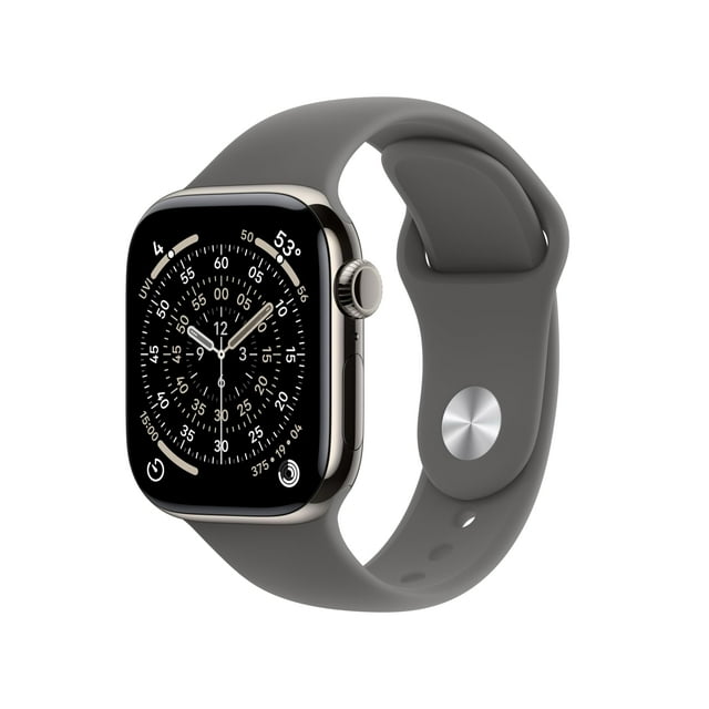 Reloj inteligente Apple Watch Series 11 con GPS Cellular, 42 mm, titanio