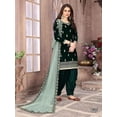 thumbnail image 2 of Designer Women's Wear Salwar Kameez Suits Pakistani Indian Punjabi Patiyala Dress ( Green, XS - 36 ), 2 of 4
