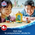 thumbnail image 4 of LEGO Disney Princess Ariel's Music Stage Building Toys - Pretend Play Little Mermaid Toys for Girls & Boys, Ages 4+ Years - Gift Ideas for Kids - 43235, 4 of 8