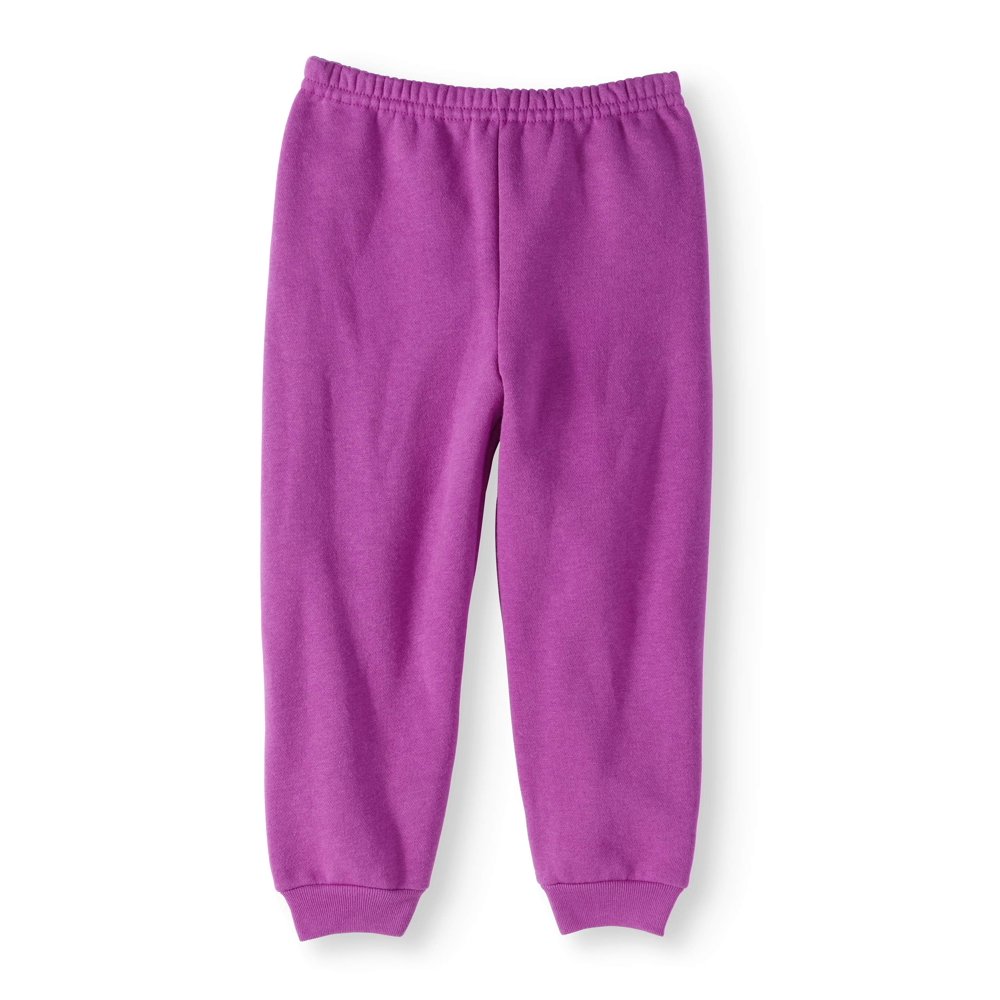 Garanimals Baby Toddler Girls' Solid Fleece Sweatpants