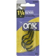 OOK Swag Hook White (30 lb.) 2 Pack, Screw-in Hook