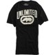 thumbnail image 1 of Ecko Unltd. Camiseta gráfica Double Quick para hombre, negra, mediana, 1 of 1