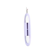 2-in-1 Automatic Needle Threader and Seam Ripper Tool – Quick Needle Threading & Seam Removal for Hand Sewing, Embroidery, DIY Crafts, and Repairs, Purple, Threaders