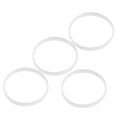 thumbnail image 4 of Rubber Sealing O Rings Gasket, Rubber Gaskets 10cm Sealing Gaskets White O Rings Replacement Parts Juicer Blender Replacement Seals for Home, 4 of 8