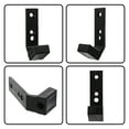 thumbnail image 3 of 2Pcs Wall Mounted Barbell Rack Barbell Storage Rack Weight Bar Holder Fitness Equipment Rack, 3 of 9