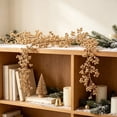 thumbnail image 2 of Christmas Garland Artificial Berry Rattan, Realistic Foam Berry Stems with Flexible Metal Wire, No Fade, 59 Inch, for Christmas Tree, Fireplace, Wreath, Holiday Indoor Outdoor Decoration, 2 of 6