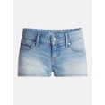thumbnail image 5 of No Boundaries Low Rise Denim Shortie Shorts, 2'' Inseam, Women’s 00-20, 5 of 5
