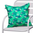 thumbnail image 4 of Duck Covers Water-Resistant Accent Pillows, 18 x 18 Inch, 2 Pack, Mojito Flamingo, 4 of 7