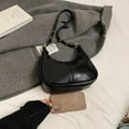 thumbnail image 3 of Small Hobo Bags for Women Retro Crescent Shoulder Purse Fall Soft Crossbody Handbag 2025, 3 of 7