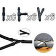 thumbnail image 4 of Lefu 18pcs Windshield Washer Hose Connector Water Tube T/Y/I Type Splitter Fittings, 4 of 9