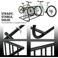 thumbnail image 6 of Commercial Grid Bike Rack, 61" Floor Bike Rack, Bicycle Floor Parking Stand, 10-Bike Capacity Power Coated Steel Dual-Sided Bicycle Storage Stand for Garages, Stores, Schools & Universities, 6 of 9
