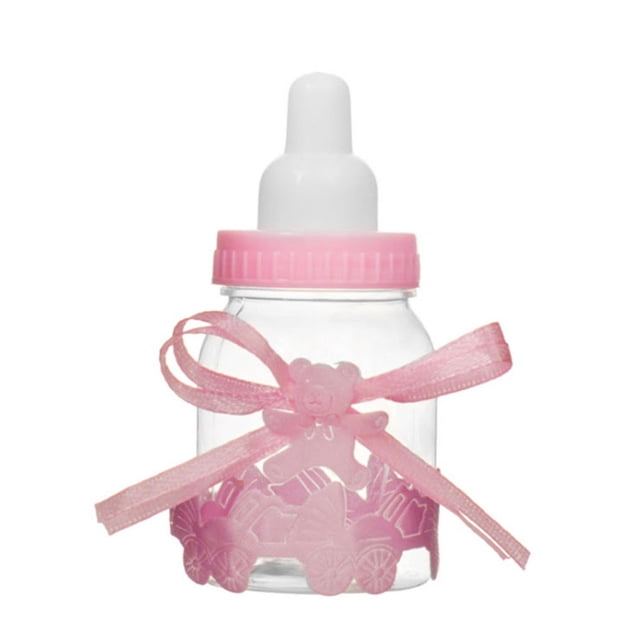 Injueey Caja de dulces para botellas rellenables, 12 Uds., caja de embalaje para Baby Shower, decoración, regalo de cumpleaños, favores de fiesta Type2 NO2 Injueey HA001003-01