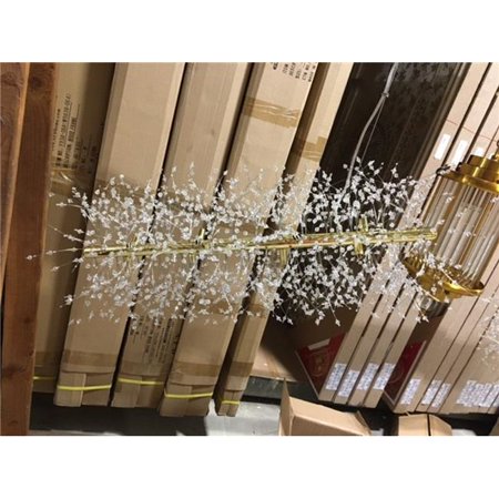 

AFD Home 12020137 Large Dandelion Chandelier - Crystal & Metal