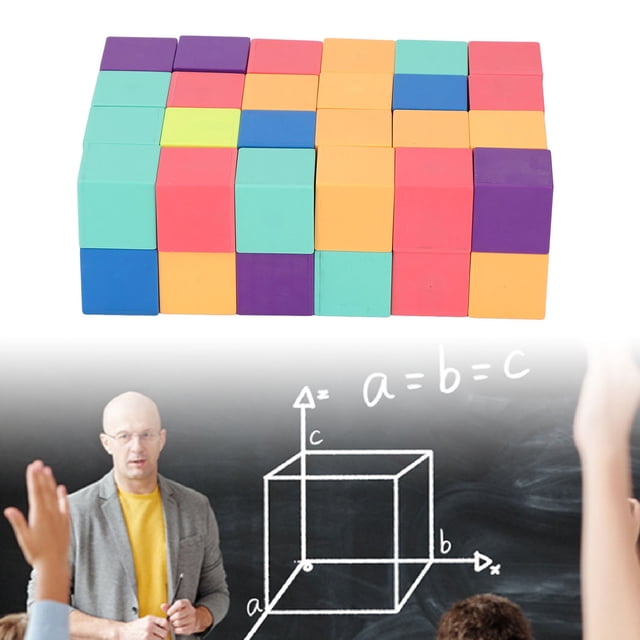 Bloques Apilables, Manipulantes, Bloques Educativos 3D De Colores Vibrantes, Plástico Para Niños Para El Aprendizaje En El Aula
