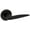 Oil Rubbed Bronze, variant on Baldwin 5166190LDM 5166 Left Handed Non-Turning One-Sided Dummy Door Lever - Black