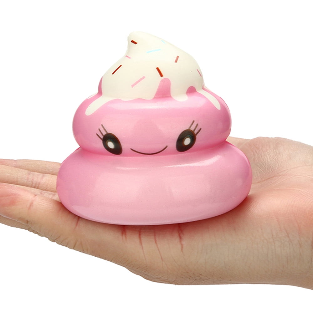 Squishies Kawaii Yummy Food Poo Slow Rising Cream Scented Stress Relief Toys Walmart Com