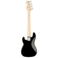 thumbnail image 4 of The Squier Mini Precision Bass Fretted 4-String Solid Body Bass Guitars Black, 4 of 6