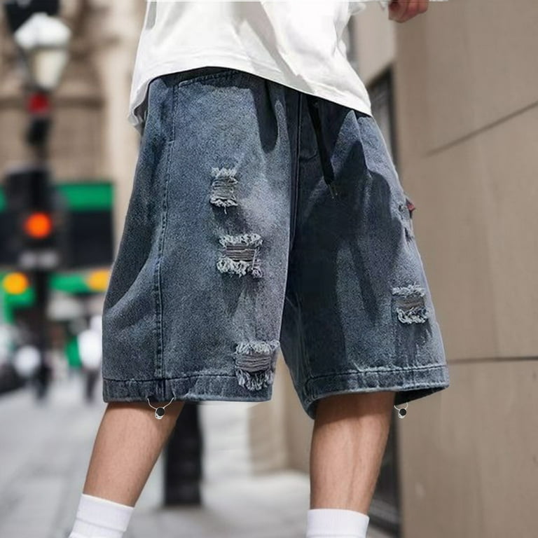 Short jeans men's style deals