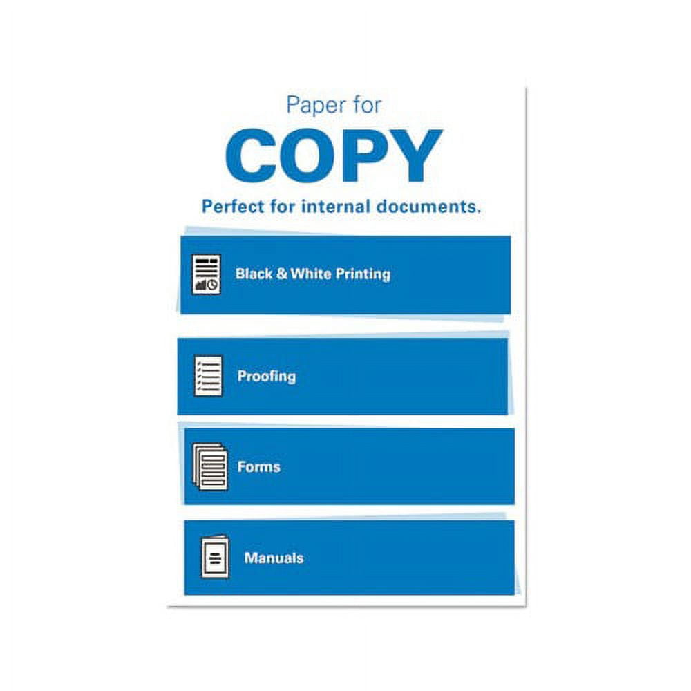 Great White 30 Recycled Print Paper 92 Bright, 20lb, 11 x 17, White, 500/Ream