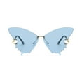 thumbnail image 2 of Styesk Sunglasses Womens Woman Rimless Shape Sunglasses For Beach Summer Sunglasses Womens Trendy, 2 of 3
