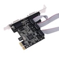 thumbnail image 5 of Txb071 Pci pour Carte Express Add On 4 Ports Série Riser Multi Rs232 Db9 Com Pcie Adaptateur d'Extension, 5 of 5