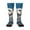 1 Black, variant on Starry Sky Cloud Bulldog Thigh High Socks Extra Long Stretchy Sock Women Over Knee High Opaque Stocking Daily Wear