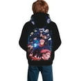 thumbnail image 7 of Jujutsu Kaisen Satoru Gojo Kids' Hoodie 3d Print Sweatshirt Soft Pullover Hooded With Big Pockets For Boys Or Girls Small, 7 of 7