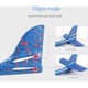 thumbnail image 4 of 1 paquete de juguetes de avión, avión de espuma de lanzamiento de 48 cm, planeador de 2 modos de vuelo, juguete volador para niños, regalos de cumpleaños, juguetes deportivos al aire libre p, 4 of 5
