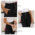 thumbnail image 4 of Pantalones de Mujer NikouMX cintura Alta Elásticos Casuales tamaño S M L XL 2XL, 4 of 6