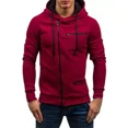 thumbnail image 1 of Sudadera Chamarra Casual Moda Hoodie Con Capucha 3mz 2108 M, 1 of 8