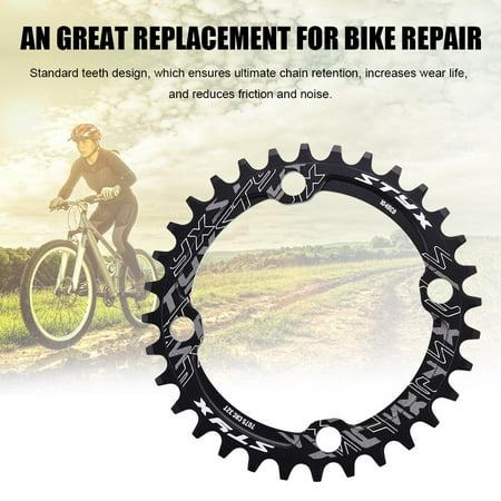 Mountain Bike Chainrings 32/34/36/38T BCD 104 Mountain Bike Steel Single Crank Chain Ring Repair Parts , Moutain Bike Chainring, Moutain Bike Cahin Ring ()