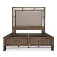 thumbnail image 2 of Michael Amini Crossings King Panel Bed with Drawers - Brown, 2 of 11