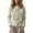 White, variant on Round Neck Colorful Button Knitted Cardigan for Women Sweater Open Front Long Sleeve Casual Outwear Cozy Lightweight White