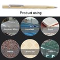 thumbnail image 3 of Marcador de construcción portátil Cerámica Vidrio Metal Sharp Scriber Pen (Oro) Tmvgtek Piezas de repuesto para herramientas, 3 of 6