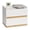 White with Honey Wood, variant on H&3L White Nightstand , Modern large Bedside Table, Wood Stackable 2 Drawer dresser for Clothes for Closet, Bedroom,Living Room, 16"D x 24"W x 20"H