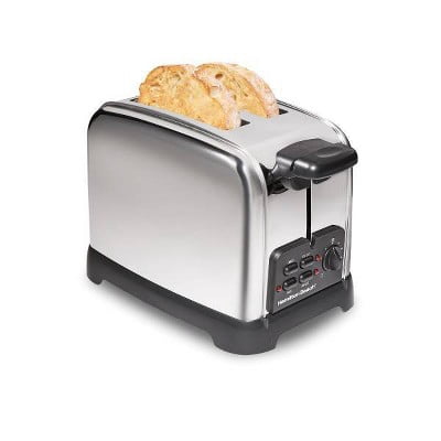 2SL Classic toaster : 2-Slice, 850W, Metal, Silver, Compact Design
