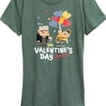 thumbnail image 3 of Disney - Up - Valentines Day Again - Women's Short Sleeve Graphic T-Shirt, 3 of 5